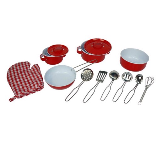 Koch Set 13-teilig rot